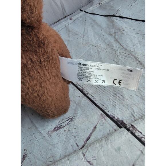 American Girl dog pet Chocolate Chip Labrador brown with collar Hard Body - Picture 5 of 9